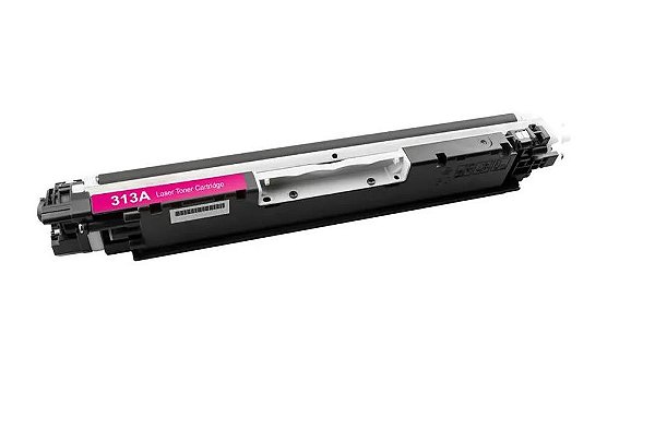 Cartucho Toner Compatíve CE313A P/ HP Cp1025 M175 M176 M177 M275 MAGENTA 1K