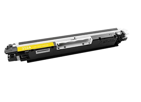 Cartucho Toner Compatíve CE312A P/ HP Cp1025 M175 M176 M177 M275 YELLOW 1K