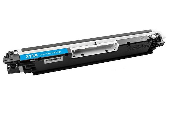 Cartucho Toner Compatíve CE311A P/ HP Cp1025 M175 M176 M177 M275 CIANO 1K