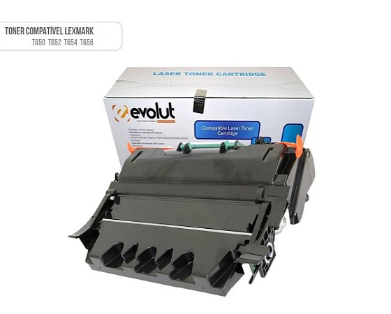 CARTUCHO TONER COMPATIVEL T650 T654 T656 X651 X654 X656 36K