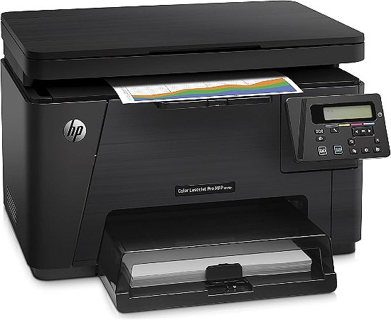 IMPRESSORA COLOR LASERJET M176N 110V CF547A REVISADA