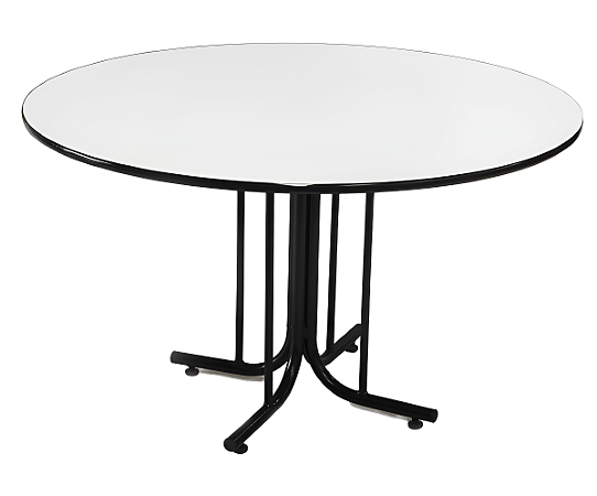 MESA PÉ CENTRAL COM REFORÇO