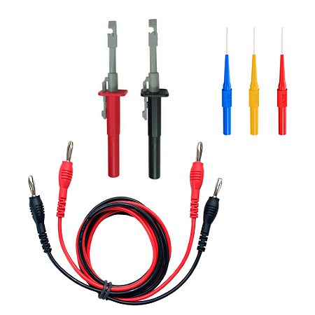 Piercing Vermelho e Preto Com Cabo USA-131
