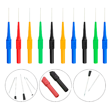 Kit Acupunturas 10 Agulhas Finas Angulares Automotiva USA-051