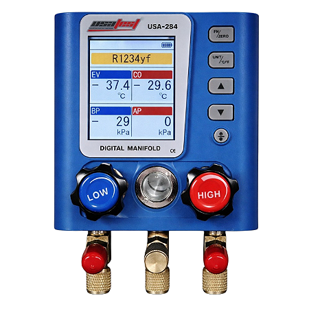 Manifold Digital Ar Condicionado Automotivo Usatest USA-284