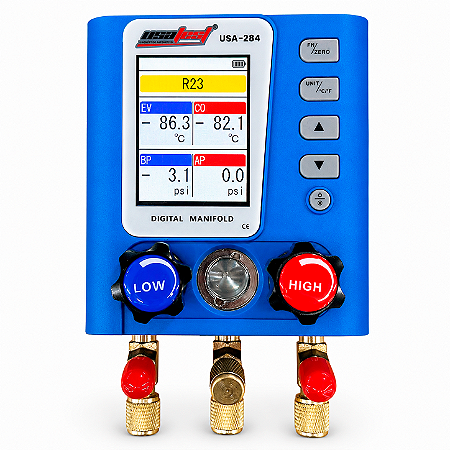 Manifold Digital Ar Condicionado Automotivo Usatest USA-284