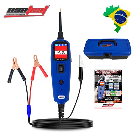 Multiteste com Mini Osciloscópio 12V USA-003