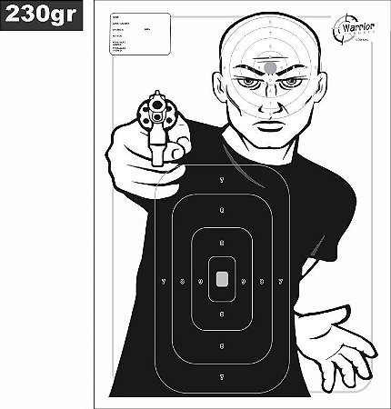 ALVO RECREATIVO BANDIDO – CÓD A103