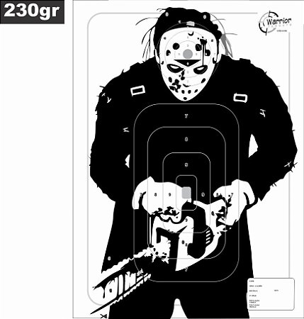 ALVO RECREATIVO JASON – CÓD A106