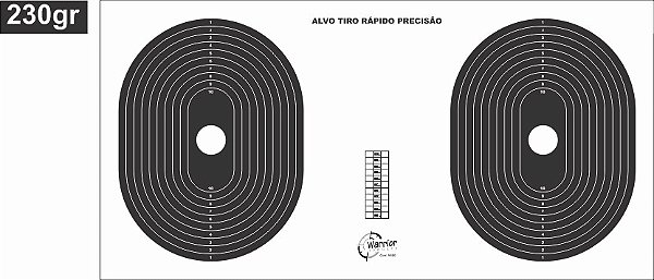 Alvos Tiro Rápido Precisão - Cod A600