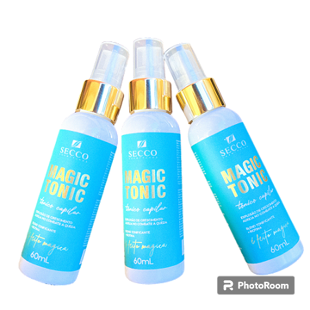 Magic Tonic - Tonico capilar 60ml - KIT com 03 unidades