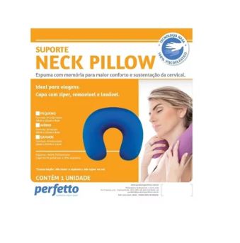 Apoio pescoço NK Pillow Preto Perfetto
