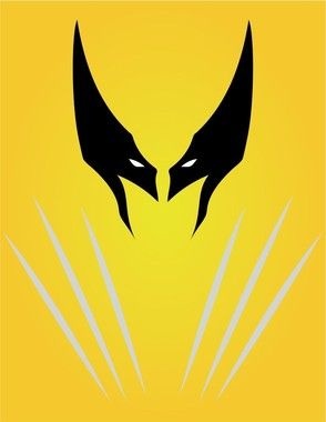 Placa Decorativa - Coleção Heróis "Wolverine"
