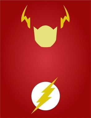 Placa Decorativa, Coleção Heróis "Flash"