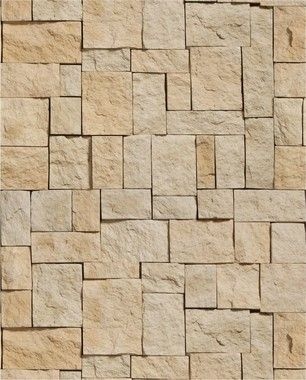 Papel de Parede Pedra Mosaico em tons de Bege