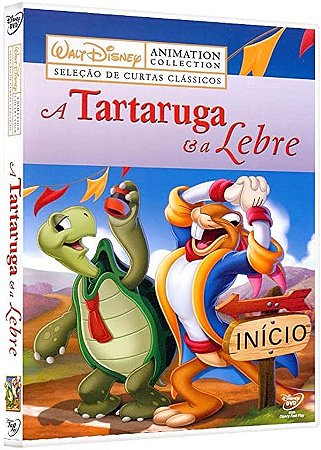 DVD A Tartaruga e a Lebre - Disney