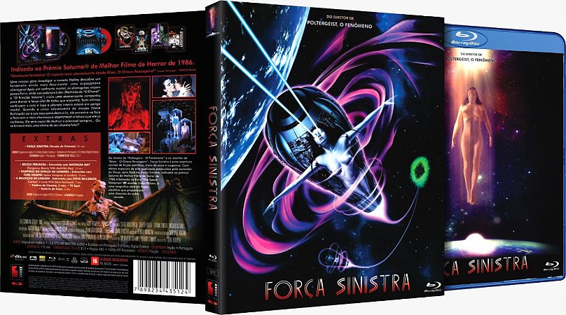 Blu-Ray FORÇA SINISTRA - Life Force