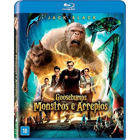 Blu-Ray Goosebumps: Monstros e Arrepios - Jack Black