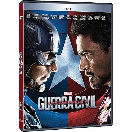 DVD - Capitão América Guerra Civil
