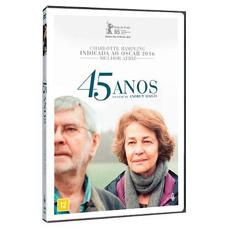 Dvd 45 Anos (2015) Charlotte Rampling - Imovision