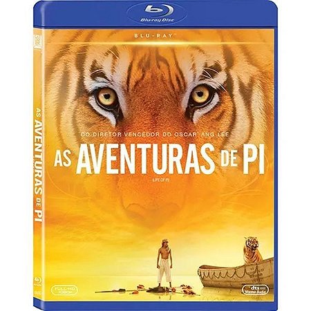 Blu-Ray As Aventuras De Pi