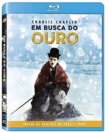 Blu-Ray Em Busca Do Ouro - Charles Chaplin