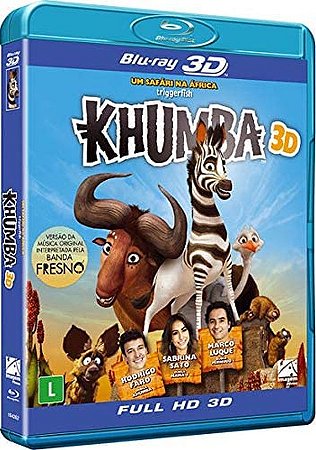 Blu-Ray 3D/2D Khumba