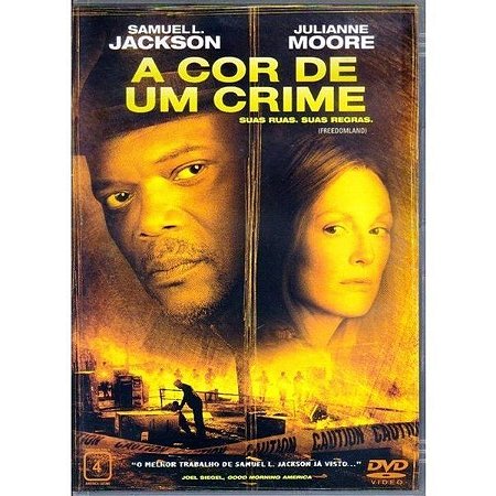 DVD - A Cor de Um Crime - Samuel L. Jackson