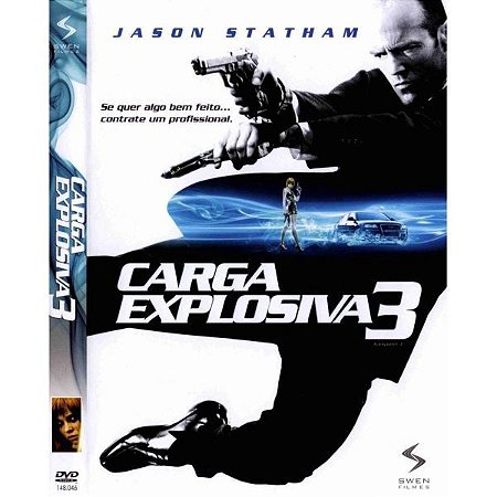 DVD Carga Explosiva 3 - Jason Statham