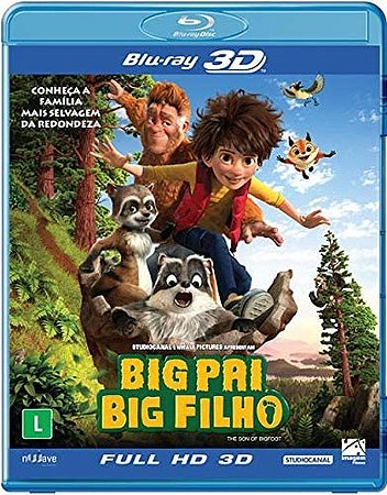 Blu-ray 3D /2D Big Pai Big Filho