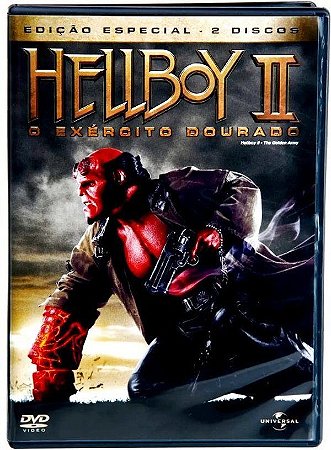 DVD DUPLO Hellboy 2 - O Exército Dourado