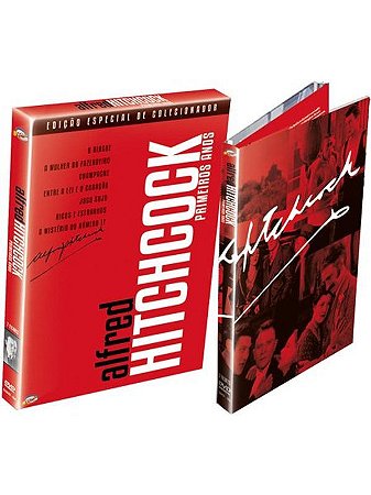 DVD Alfred Hitchcock: Primeiros Anos - Vol. 1 (7 Filmes)