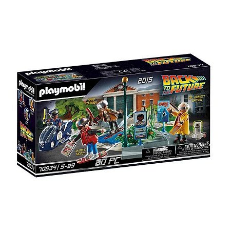 Playmobil - De Volta Para O Futuro Parte Ii Com Fuga