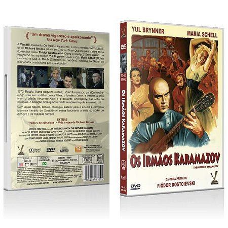 DVD Os Irmãos Karamazov - Yul Brynner