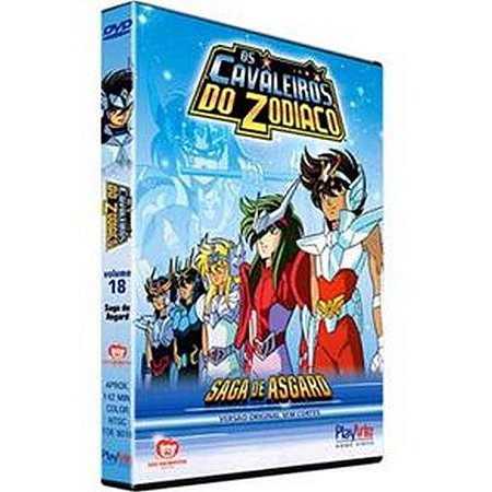 Os Cavaleiros Do Zodíaco - Saga De Asgard - Vol.18 - Dvd