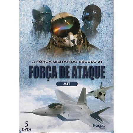 Dvd Box Força de Ataque - A Força Militar do Século 21 - Ar (5 Discos)