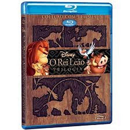 Blu-Ray - O Rei Leão - A Trilogia