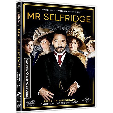 DVD Mr Selfridge - Primeira Temporada (3 DVDs)