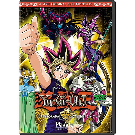 Box Dvd Yu-Gi-Oh - 1 Temporada - Box 2 - 4 Discos