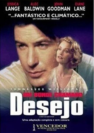 DVD Um Bonde Chamado Desejo - Jessica Lange - Alec Baldwin