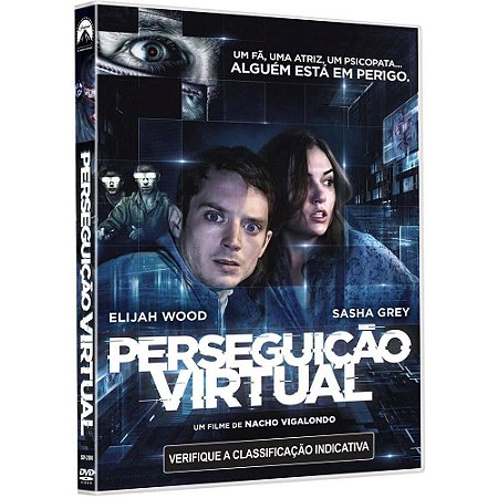 DVD - Perseguição Virtual - Elijah Wood
