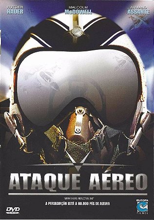 Dvd  Ataque Aéreo  Malcolm Mcdowell