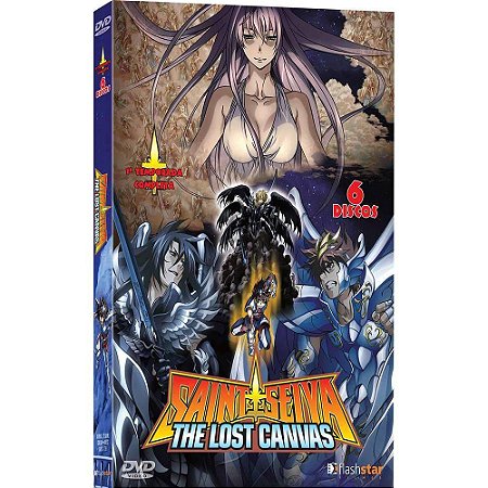 Box Dvd Coleção Cavaleiros do Zodíaco  The Lost Canvas  1ª Temporada