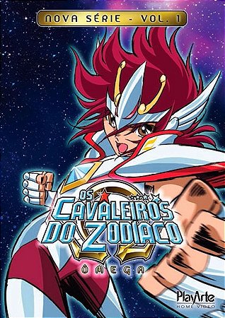 Dvd Os Cavaleiros do Zodíaco Ômega  Nova Série Volume 1