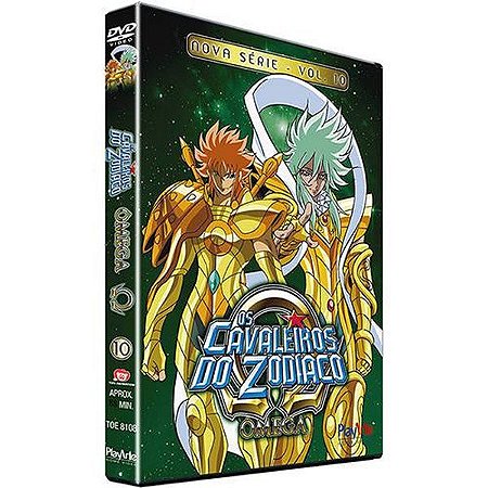 Dvd  Os Cavaleiros do Zodíaco  Ômega  Nova Série  Volume 10