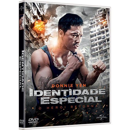 DVD Identidade Especial: O Herói Retorna - Donnie Yen