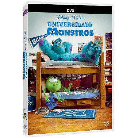 DVD Universidade de Monstros