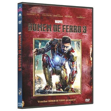 DVD - Homem De Ferro 3