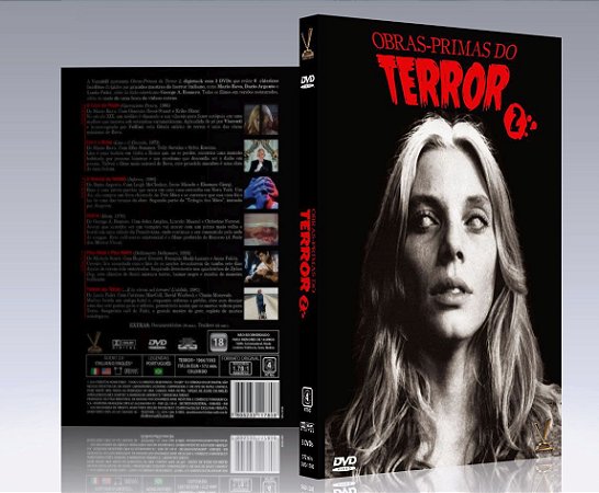 Dvd Obras-primas do terror – Vol. 2 (3 Discos)