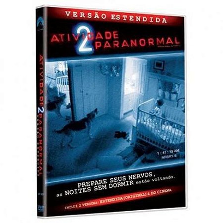 Dvd - Atividade Paranormal 2 - Versão Estendida